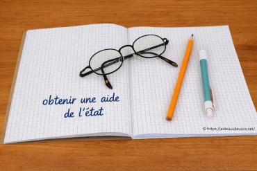 Obtenir une aide de l'état