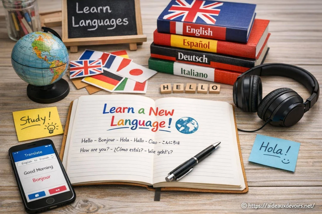 Apprendre une nouvelle langue