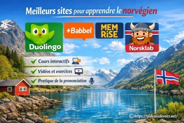 Meilleur site pour apprendre le norvégien en 2026