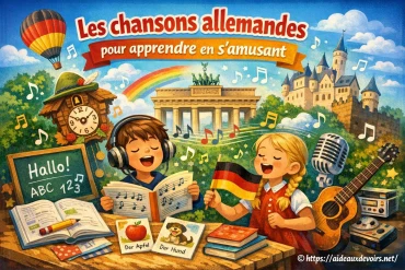Les chansons allemandes pour apprendre en s’amusant facilement