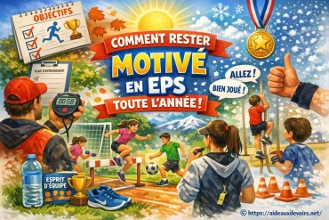 Comment rester motivé en EPS tout au long de l’année ?