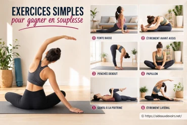 Exercices simples pour gagner en souplesse : guide pratique