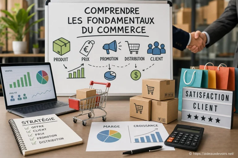 Comprendre les fondamentaux du commerce : par où commencer ?