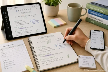 Comment mieux organiser ses cours et ses révisions avec un stylo intelligent
