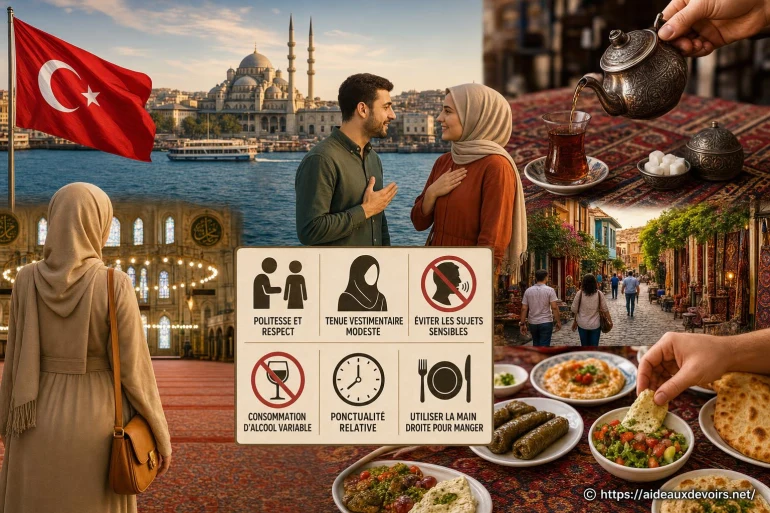 Les différences culturelles à connaître en Turquie pour mieux comprendre le pays