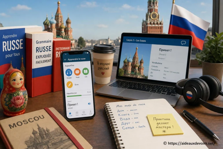 Applications pratiques pour apprendre le russe : comment bien choisir ?