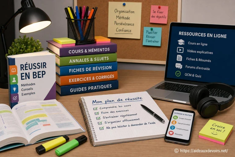 Les ressources utiles pour réussir en BEP : quelles solutions adopter ?