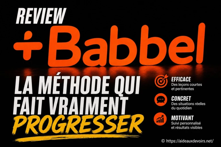 Avis sur Babbel