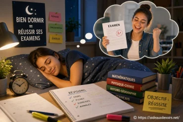 Bien dormir pour réussir ses examens : pourquoi c’est essentiel
