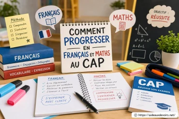 Comment progresser en français et maths au CAP efficacement ?