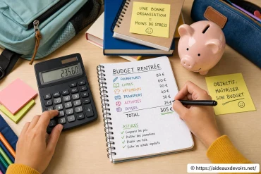 Organiser ses dépenses en début d’année scolaire : conseils pratiques