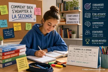 Comment bien s’adapter à la seconde pour réussir sereinement