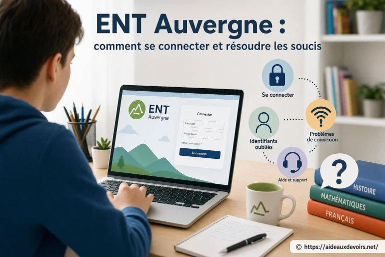 Ent Auvergne : comment se connecter et résoudre les soucis courants