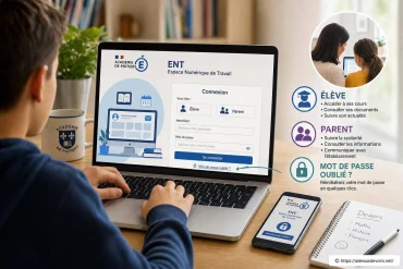 Connexion à l’ent ac poitiers : guide pour élèves, parents et mot de passe oublié