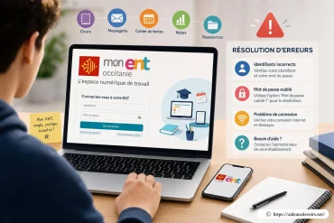 Mon ENT Occitanie : comment se connecter et résoudre les erreurs courantes ?
