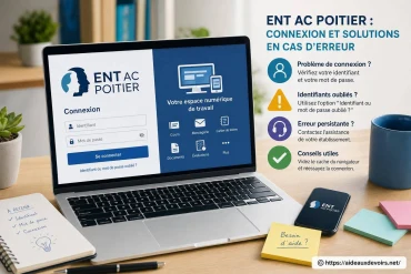 Ent ac poitier : comment se connecter et résoudre les erreurs courantes