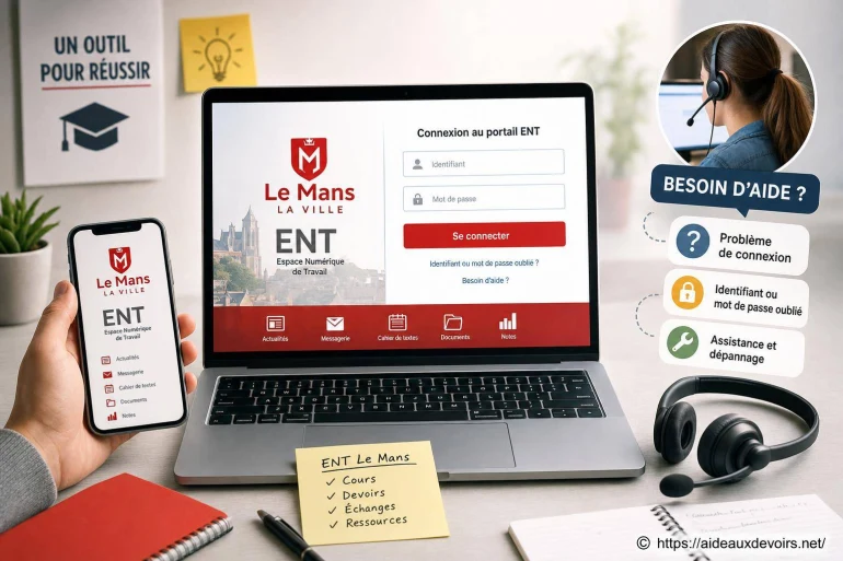 Ent Le Mans : comment accéder au portail et résoudre les problèmes courants
