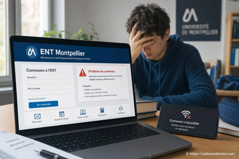 Ent Montpellier : comment accéder au portail et résoudre les problèmes de connexion