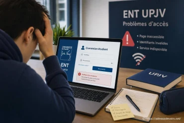 Ent UPJV : comment résoudre les problèmes de connexion étudiant