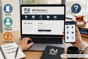 Ent Rennes 2 : comment accéder à votre compte étudiant et résoudre les problèmes courants ?
