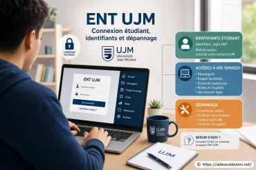 Ent ujm : comment se connecter en tant qu’étudiant et résoudre les problèmes d’identifiants
