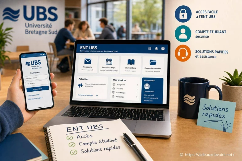 Ent UBS : comment accéder à votre compte étudiant et résoudre les problèmes rapidement ?