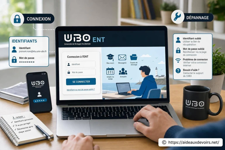 Ubo ENT : comment se connecter et résoudre les problèmes d’identifiants