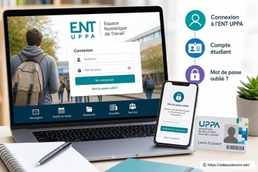 Ent uppa : comment se connecter et récupérer son mot de passe étudiant ?