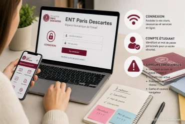 Ent paris descartes : comment se connecter et gérer son compte étudiant sans erreur