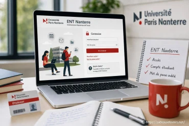 Ent nanterre : comment accéder à votre compte étudiant et récupérer votre mot de passe