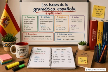 Les bases de la grammaire espagnole expliquées simplement