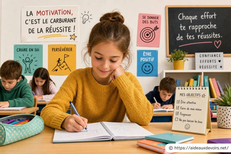 Gérer la motivation en CM1 : astuces pour progresser sereinement