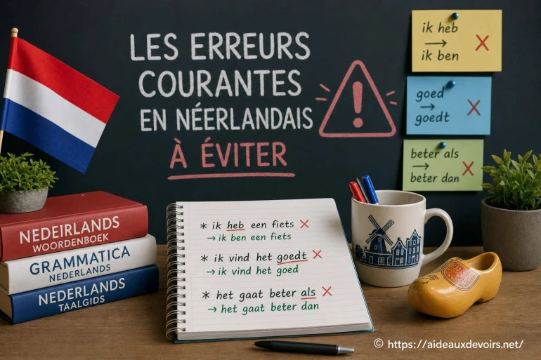 Les erreurs courantes en néerlandais à éviter