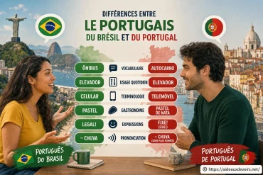 Différences entre le portugais du Brésil et du Portugal : le guide pour débuter