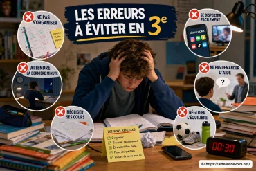 Les erreurs à éviter en 3e pour progresser et réussir