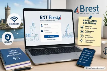 Ent Brest : comment se connecter et résoudre les problèmes d’identifiants