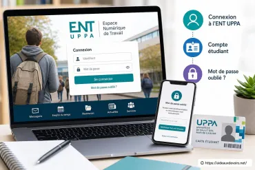 Ent uppa : comment se connecter et récupérer son mot de passe étudiant ?