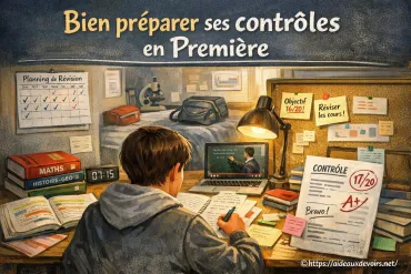 Bien préparer ses contrôles en première : méthodes et conseils efficaces
