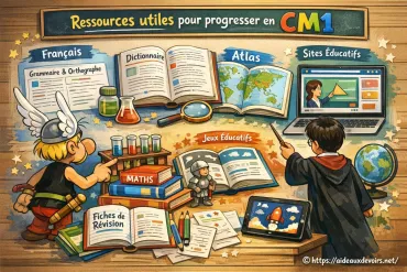 Ressources utiles pour progresser en CM1 : comment bien s’organiser ?