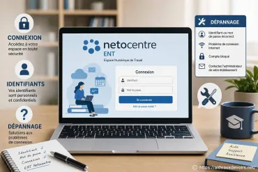 Ent netocentre : comment réussir la connexion et résoudre les problèmes d'identifiants