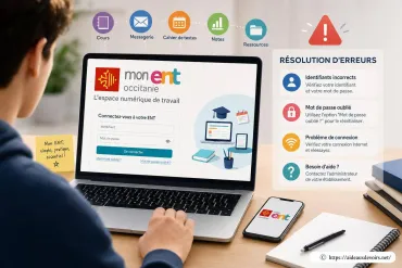 Mon ENT Occitanie : comment se connecter et résoudre les erreurs courantes ?