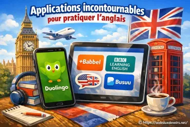Applications incontournables pour pratiquer l'anglais efficacement