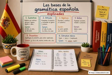 Les bases de la grammaire espagnole expliquées simplement