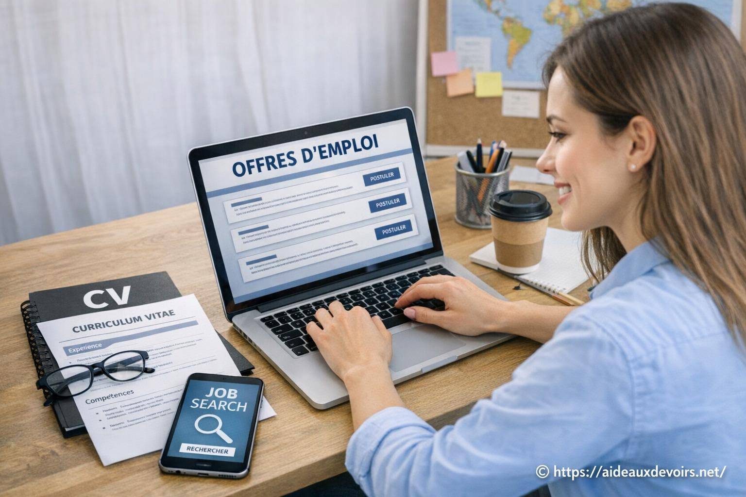 Objectif : trouver un emploi