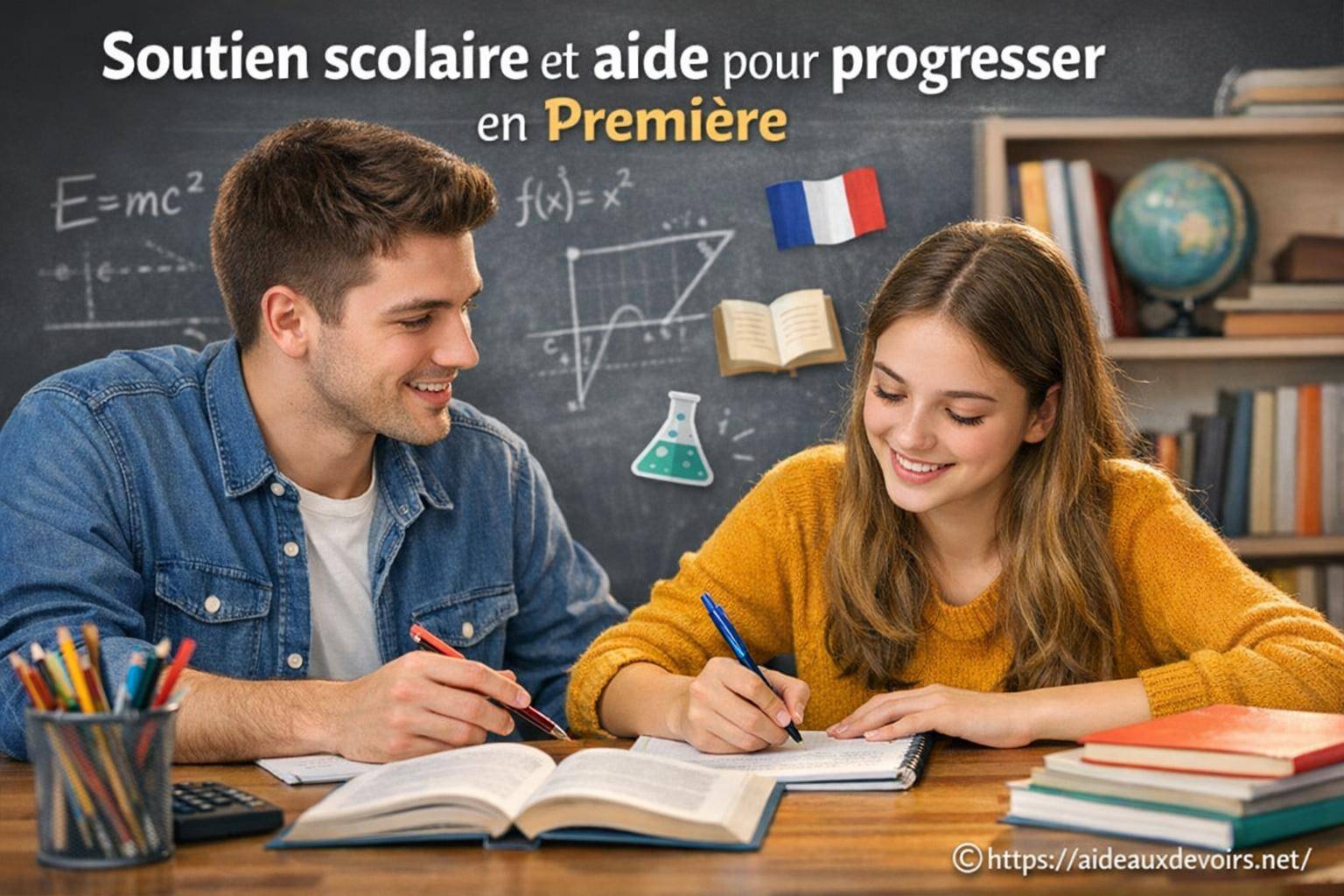 Soutien scolaire et aide pour progresser en première