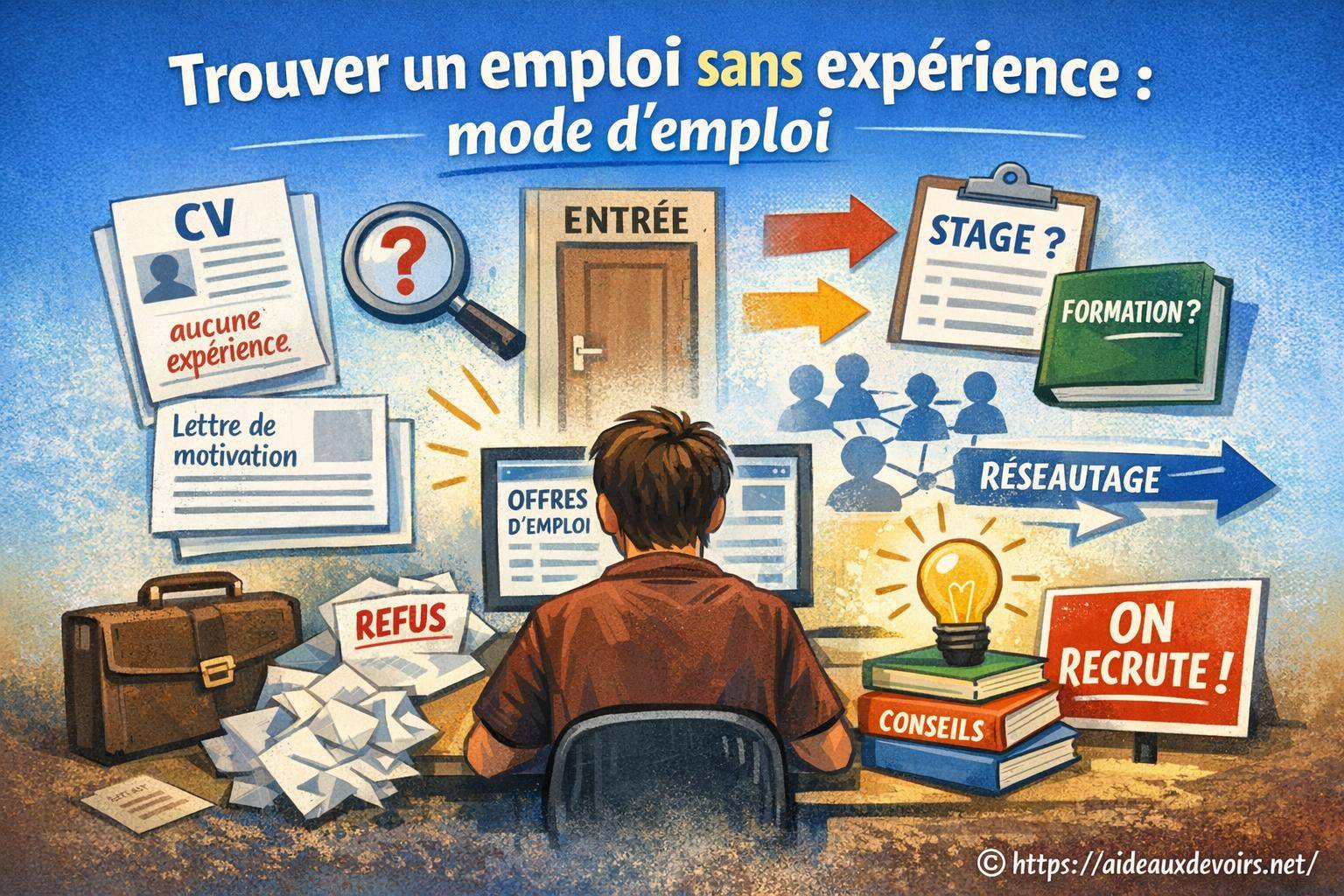 Trouver un emploi sans expérience : quelles stratégies adopter ?