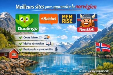 Meilleur site pour apprendre le norvégien en 2026