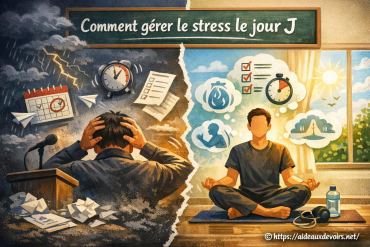 Comment gérer le stress le jour J efficacement ?