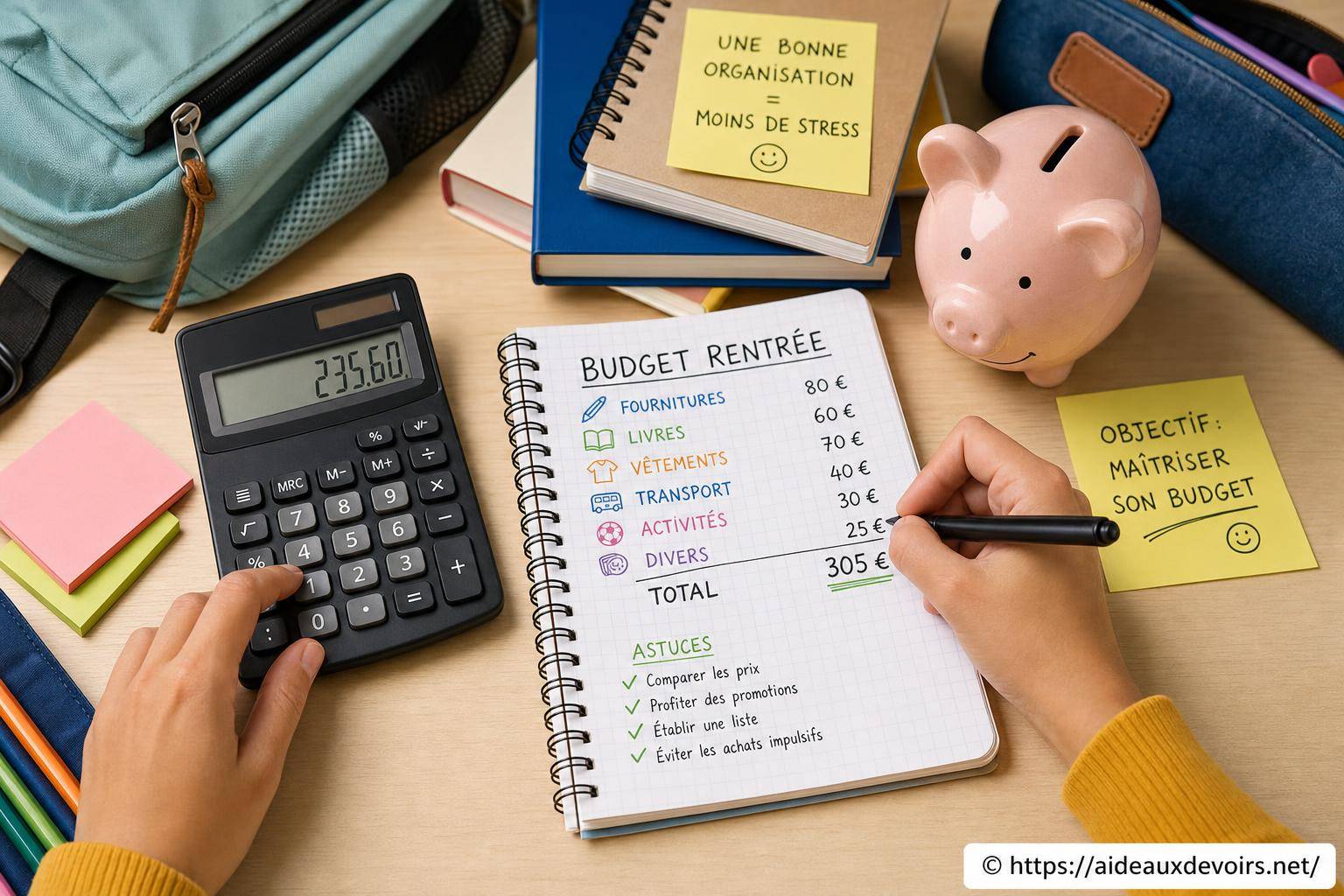 Organiser ses dépenses en début d’année scolaire : conseils pratiques