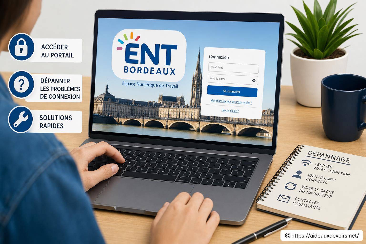 Ent Bordeaux : comment accéder au portail et résoudre les problèmes courants ?